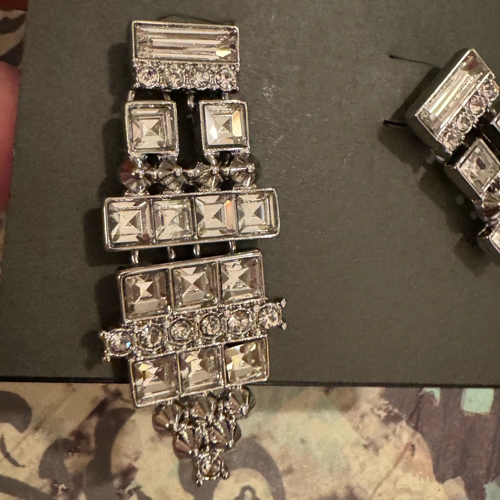 All Saints Rhinestone earrings - Picture 4 of 5